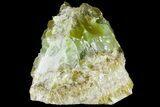 Free-Standing Green Calcite - Chihuahua, Mexico #155801-1